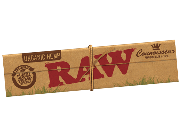 RAW Organic Hemp Connoisseur Kingsize Slim