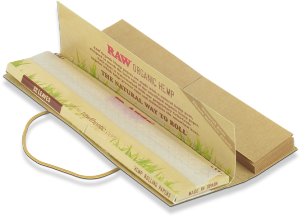 RAW Organic Hemp Connoisseur Kingsize Slim