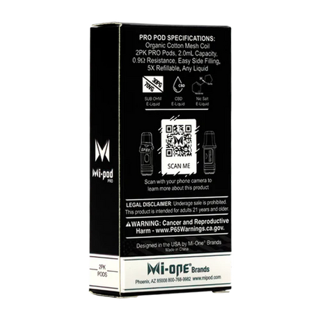 Mi-pod pro 2ml refillable pod