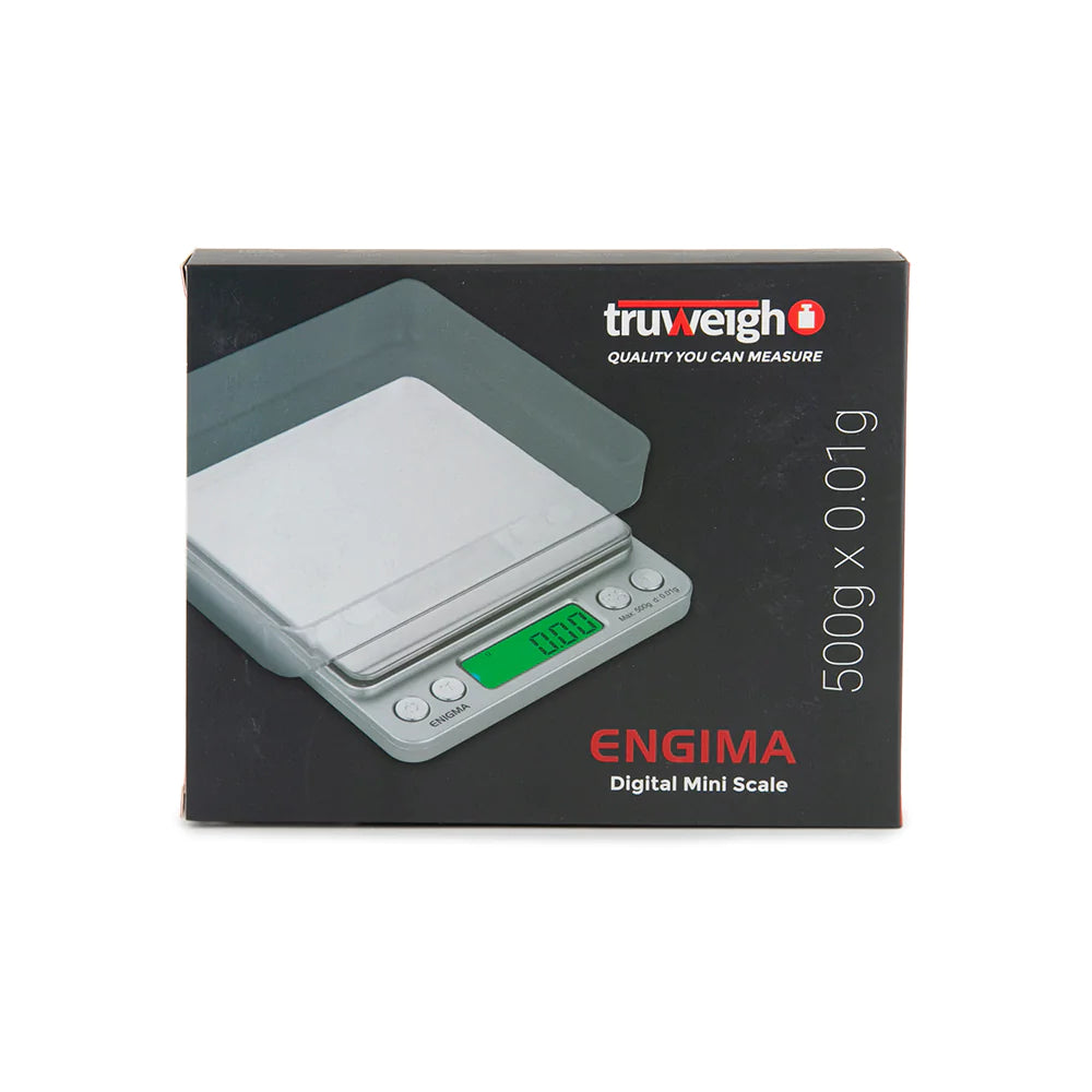 TRUWEIGH ENIGMA SCALE - 500G X 0.01G - SILVER