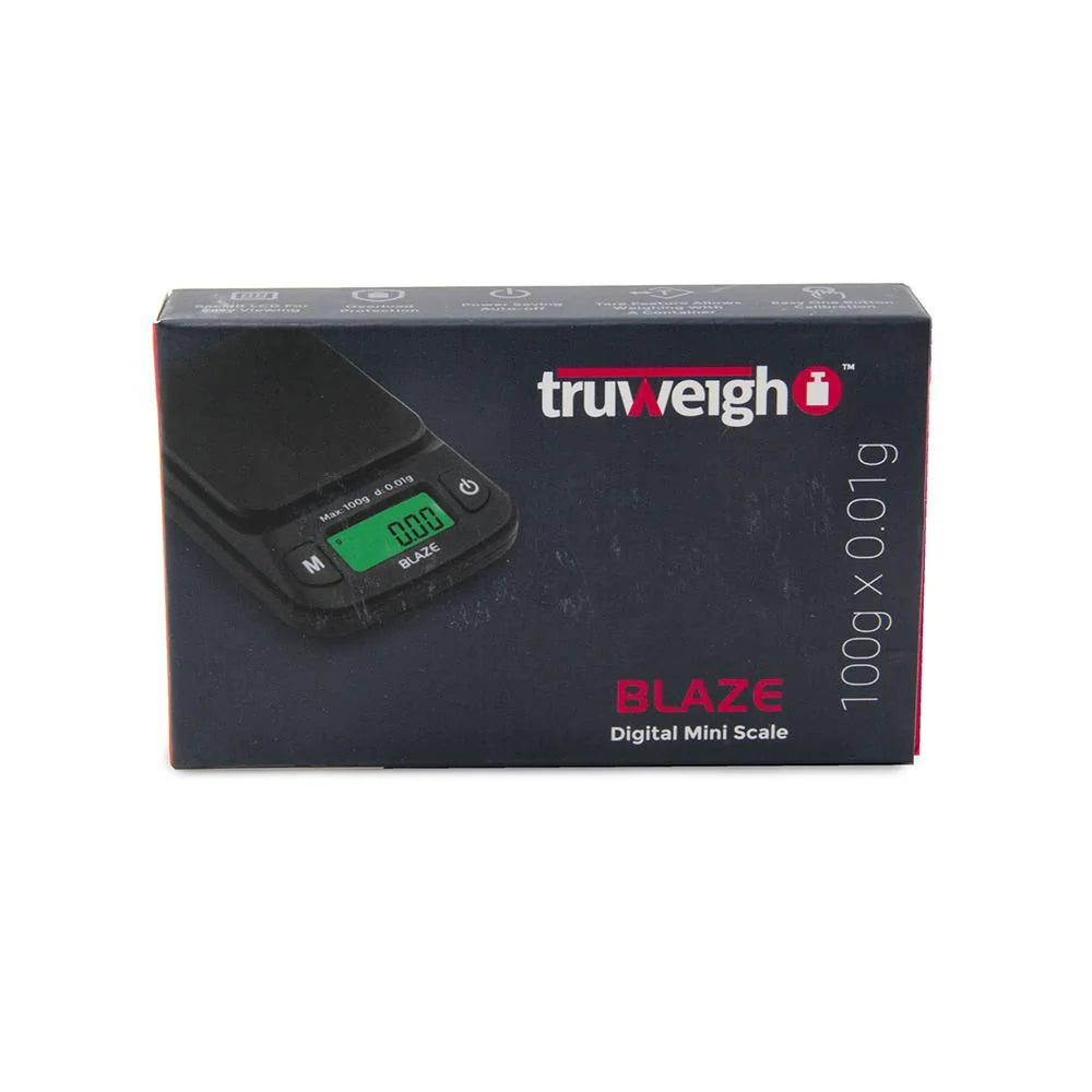 TRUWEIGH BLAZE 100G X 0.01G - BLACK